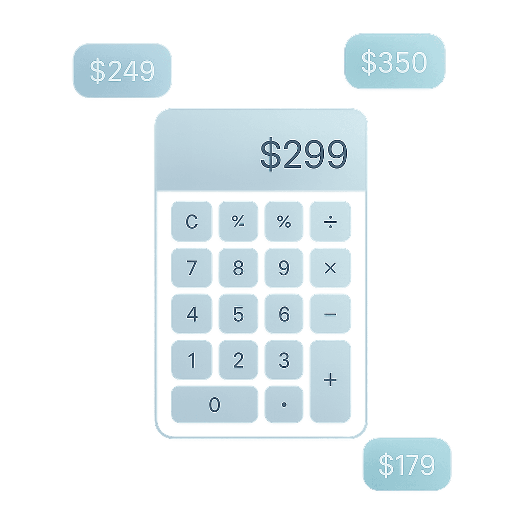 Transparent Pricing