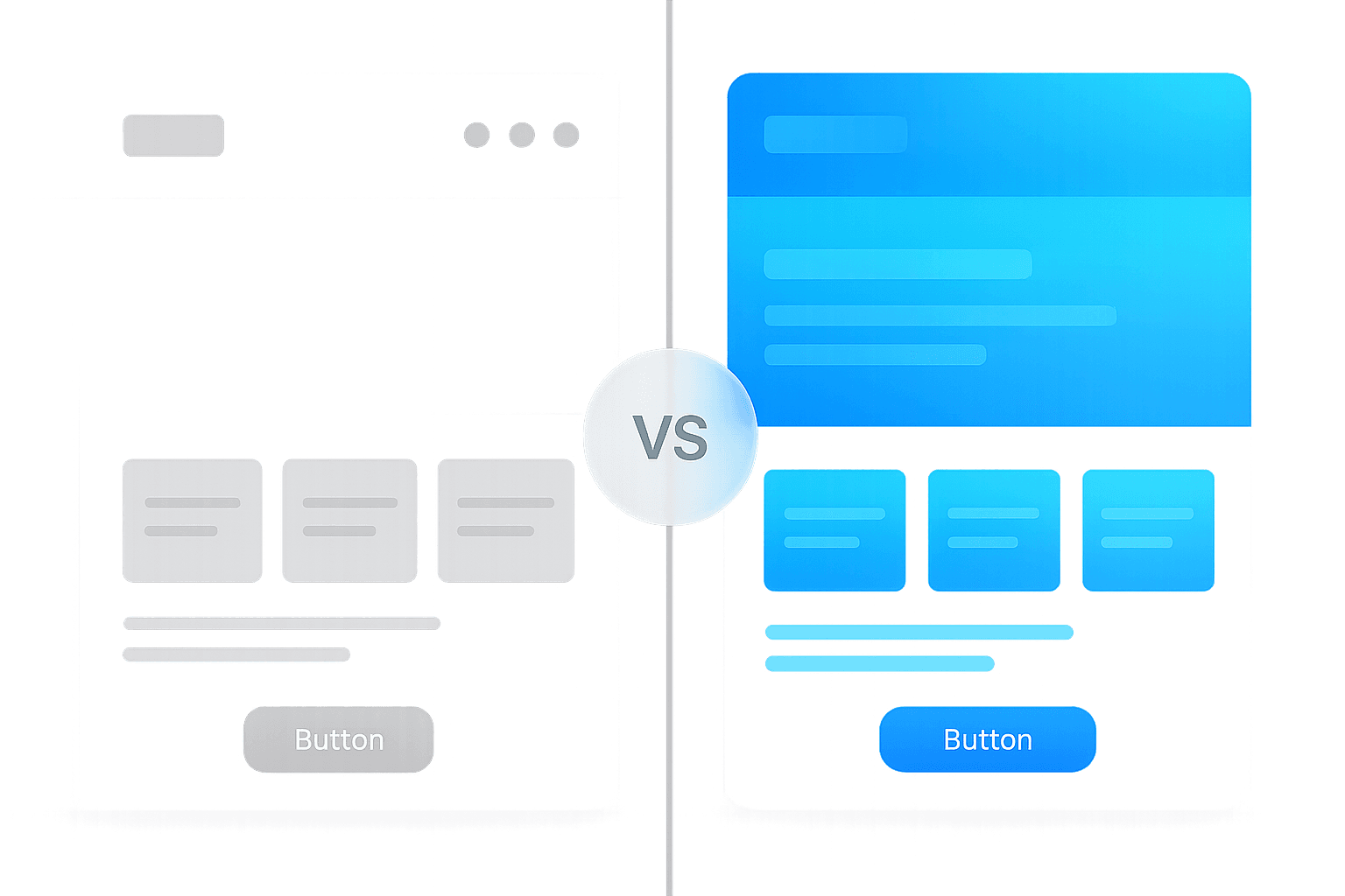 Custom vs Template Comparison